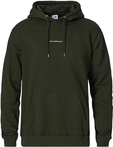 NN07 Barrow Hoodie Dark Army