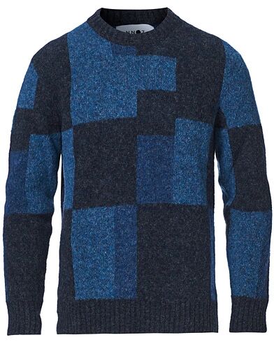 NN07 Braidy Woolmix Block Knitted Sweater Multi