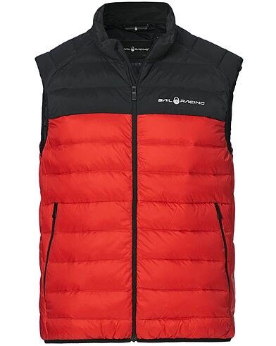 Sail Racing Spray Down Vest Bright Red