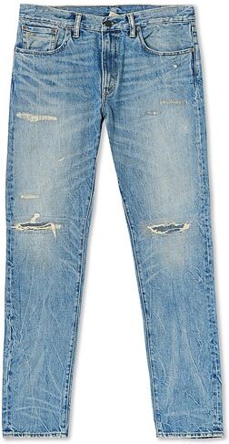 RRL Slim Fit 5-Pocket Denim Keenan Wash