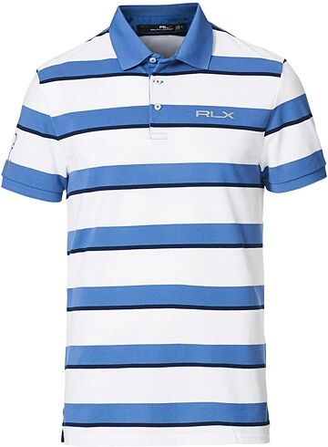 RLX Ralph Lauren Performance Pique Bastille Blue Multi