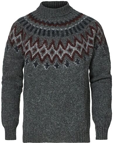 Howlin' Brushed Wool Fair Isle Rollneck Oxford