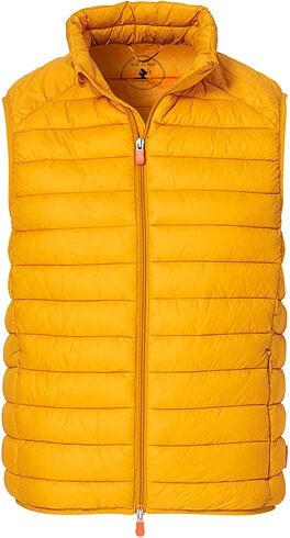 Save The Duck Adam Lightweight Padded Vest Mustard Yellow