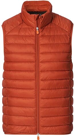 Save The Duck Adam Lightweight Padded Vest Ginger Orange