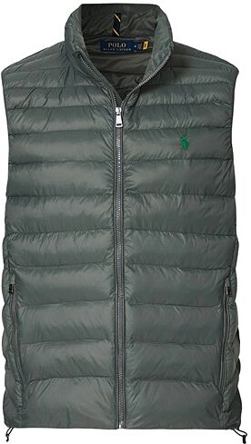 Polo Ralph Lauren Earth Down Vest Charcoal Grey