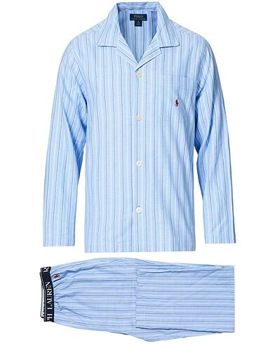 Polo Ralph Lauren Cotton Pyjama Set Blue Stripe