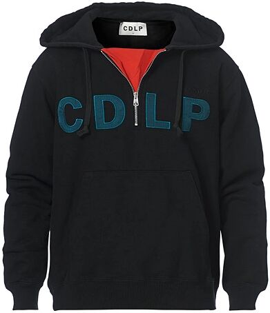 CDLP Heavyweight Terry Half-Zip Hoodie Black