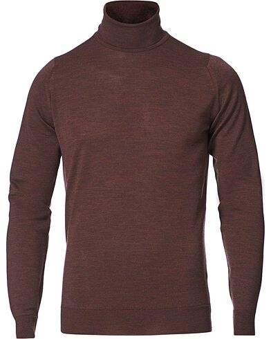 John Smedley Cherwell Extra Fine Merino Rollneck Copper