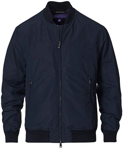 Ralph Lauren Purple Label Drayton Lined Bomber Jacket Chairman Navy