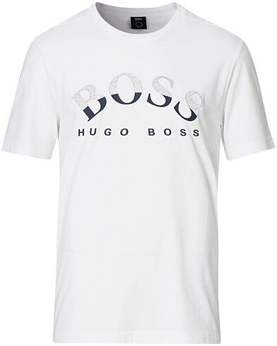 Boss Athleisure Logo Crew Neck Tee White