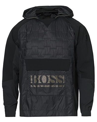 Boss Athleisure Liu Hybrid Hooded Jacket Black