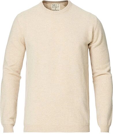 People's Republic of Cashmere Cashmere Roundneck Oatmilk