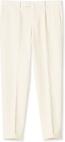 Briglia 1949 Easy Fit Cord Trousers Off White