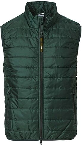 Aspesi Quilted Nylon Vest Bottle Green