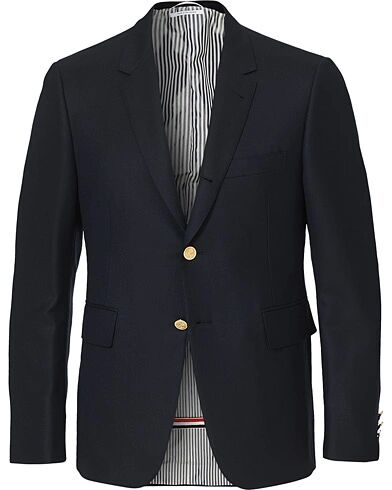 Thom Browne Super 120s Wool Blazer Navy