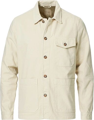 A Day's March Sturdy Twill Patch Pocket Overshirt Desert