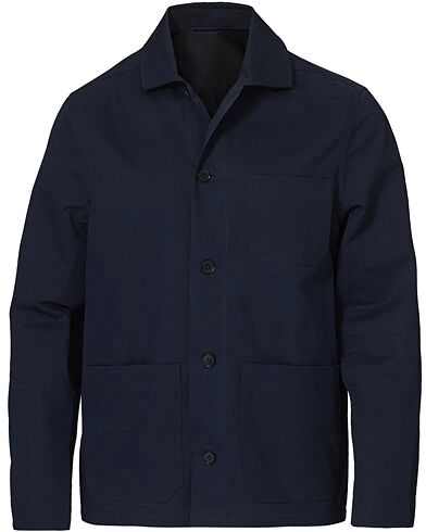 Filippa K Louis Cotton Jacket Navy