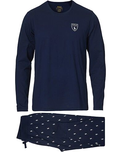 Polo Ralph Lauren Long Sleeve Pyjama Set Navy