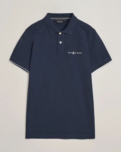 Sail Racing Bowman Logo Polo Navy