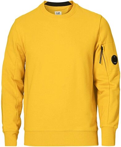 C.P. Company Lens Crew Neck Sweatshirt Yellow