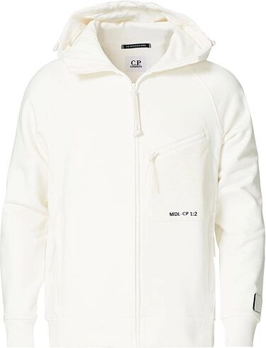 C.P. Company Metropolis Full Zip Hood White