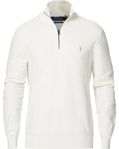 Polo Ralph Lauren Textured Half-Zip Deckwash White