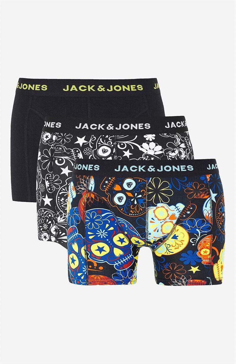 JACK & JONES Underbukser Sugar Skull 3-pack