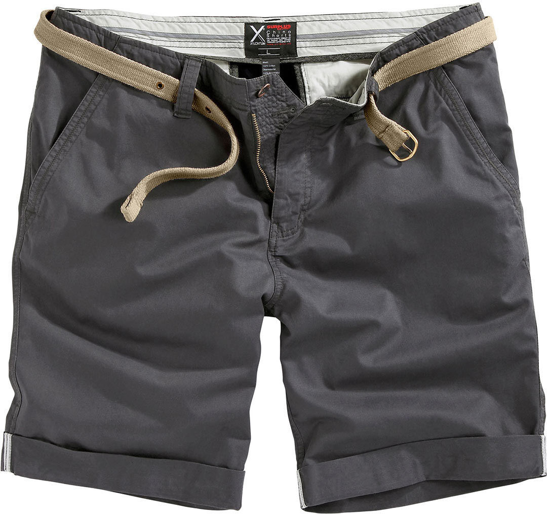 Surplus Chino Shorts L Svart