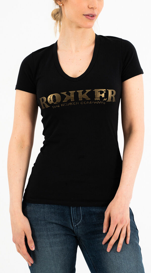 Rokker Diva T-Shirt t-skjorte S Svart