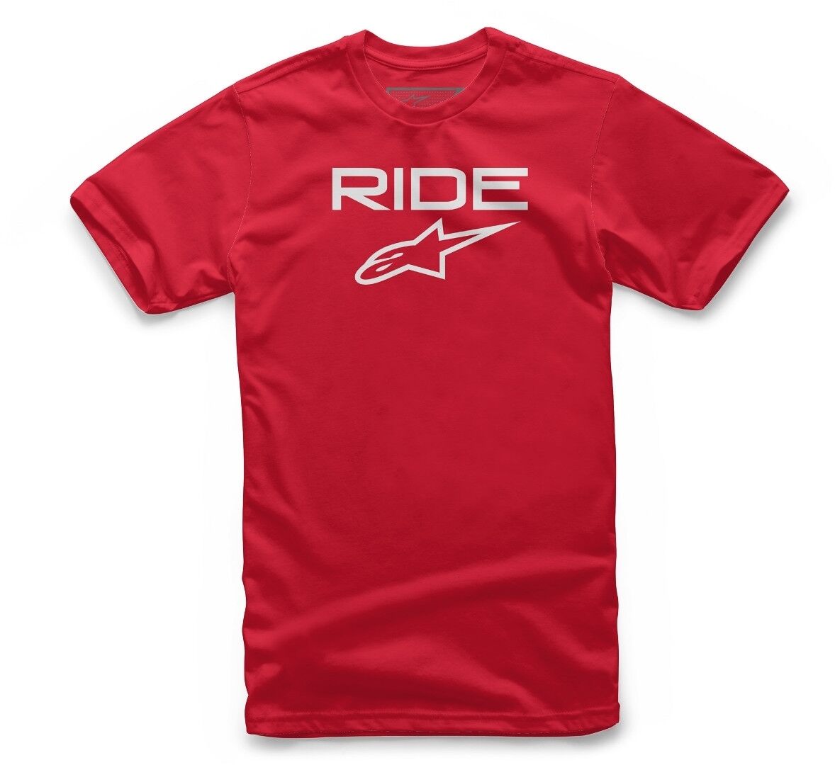 Alpinestars Ride 2.0 Tee T-skjorte 2XL Hvit Rød
