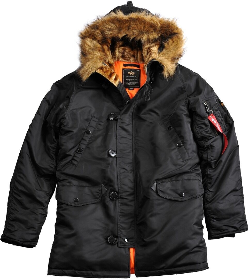 Alpha Industries N3B VF 59 Jakke L Svart