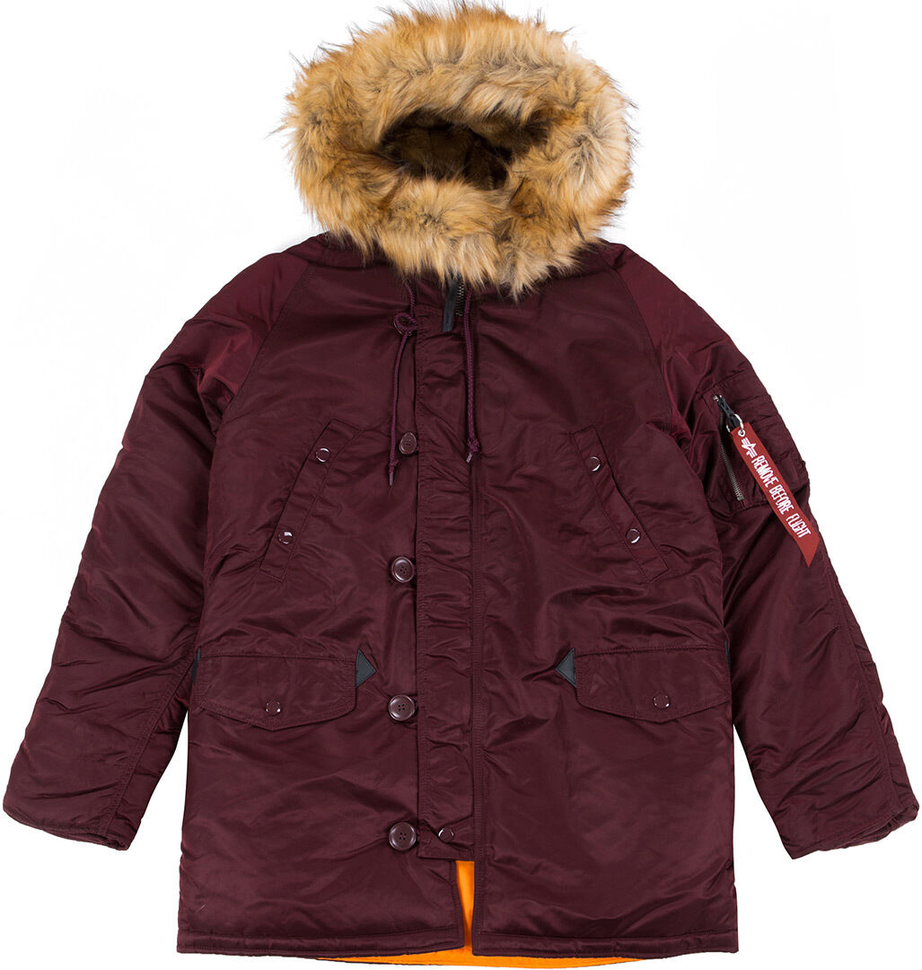 Alpha Industries N3B VF 59 Jakke L Rød