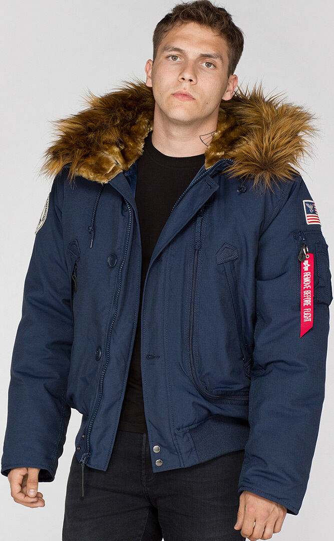 Alpha Industries Polar SV Jakke M Blå