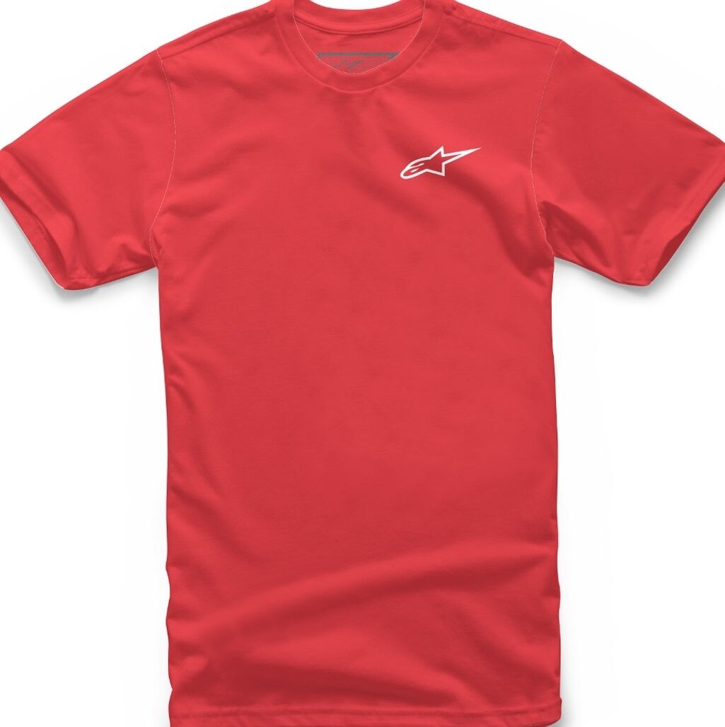 Alpinestars Neu Ageless Tee T-skjorte L Hvit Rød