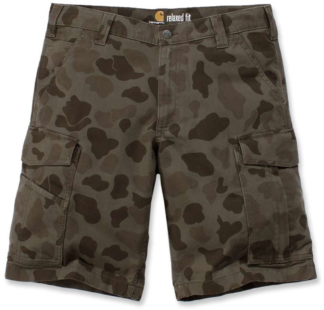 Carhartt Rugged Flex Rigby Cargo Shorts 38 Grønn Flerfarget