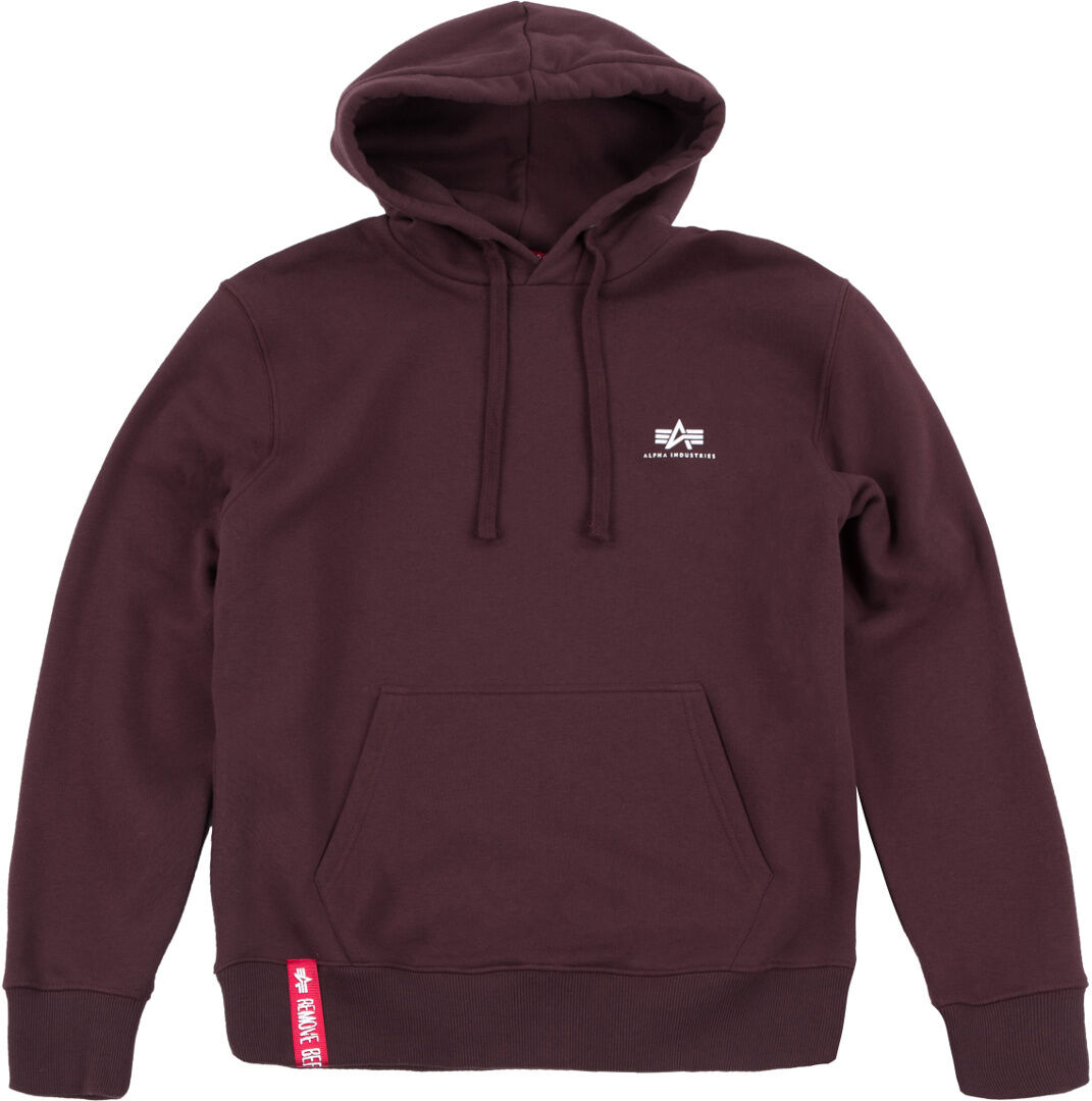 Alpha Industries Alpha Basic Small Logo Hettegenser S Brun