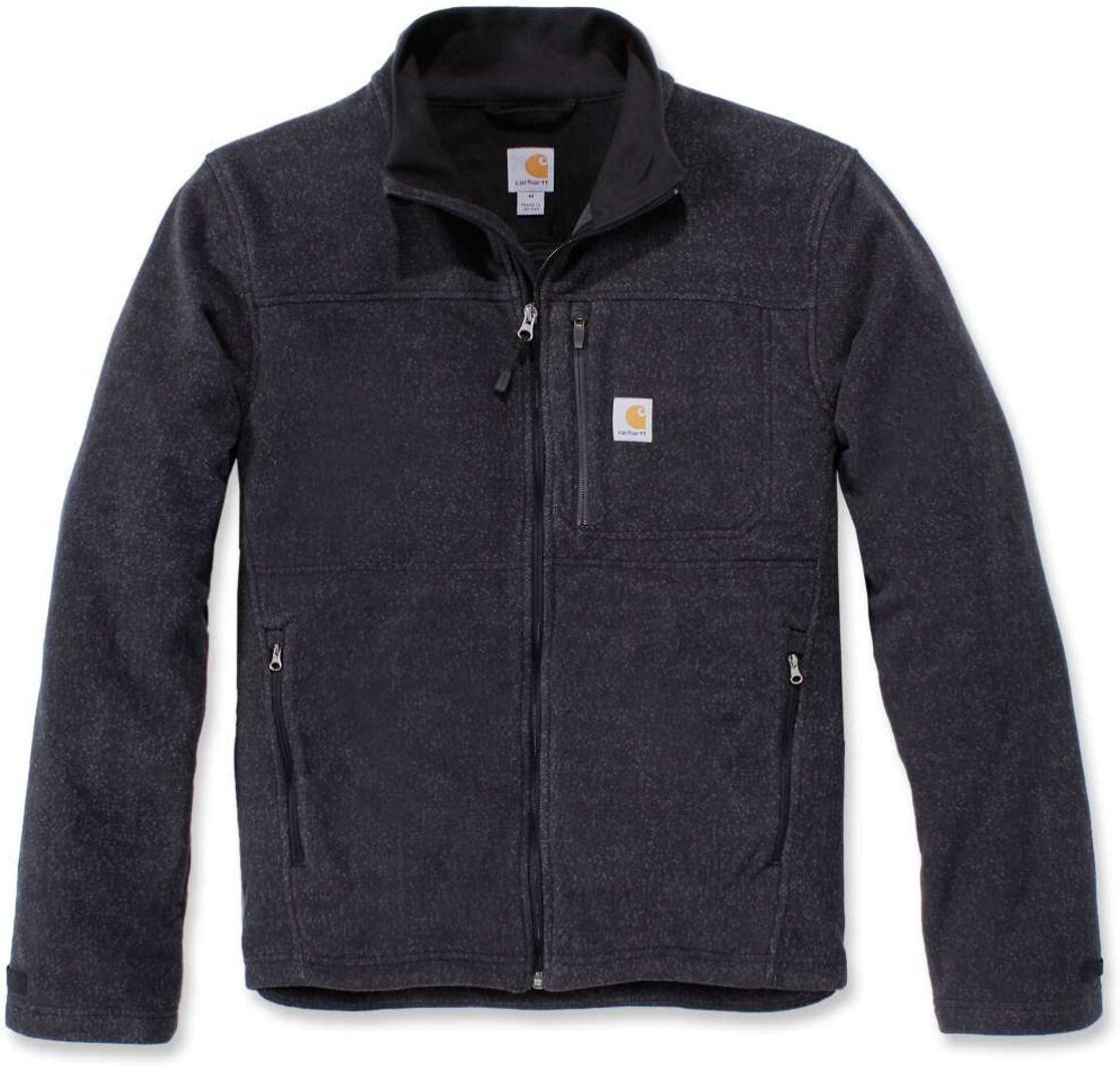 Carhartt Dalton Full Zip Sweatshirt S Svart Grå