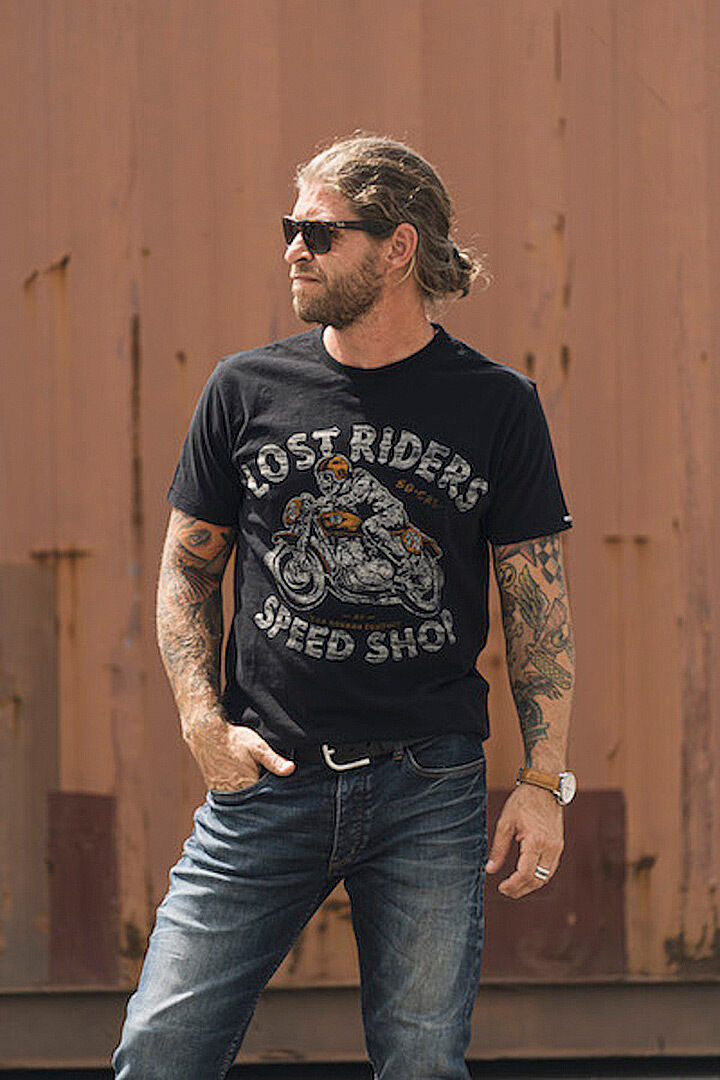 Rokker Lost Riders T-shirt S Svart