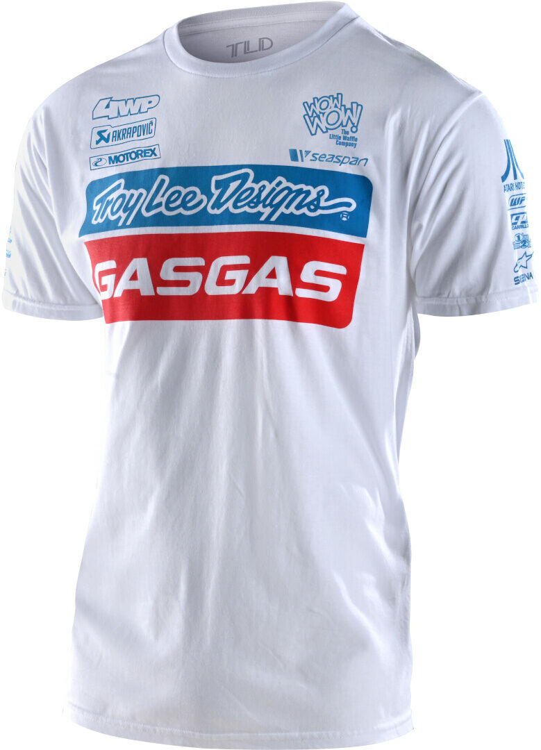 Troy Lee Designs GasGas Team T-skjorte XL Hvit