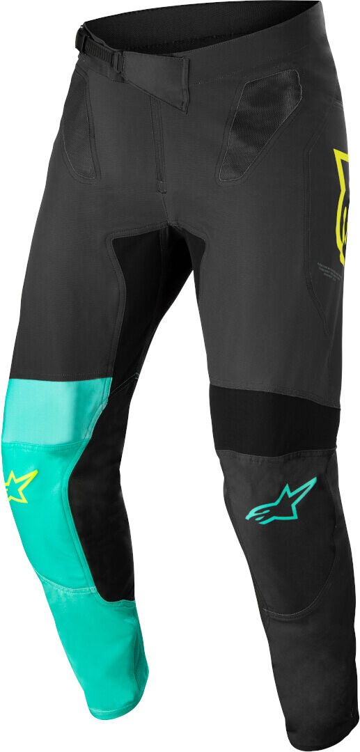 Alpinestars Supertech Blaze Patch Motocross Bukser 38 Svart Turkis