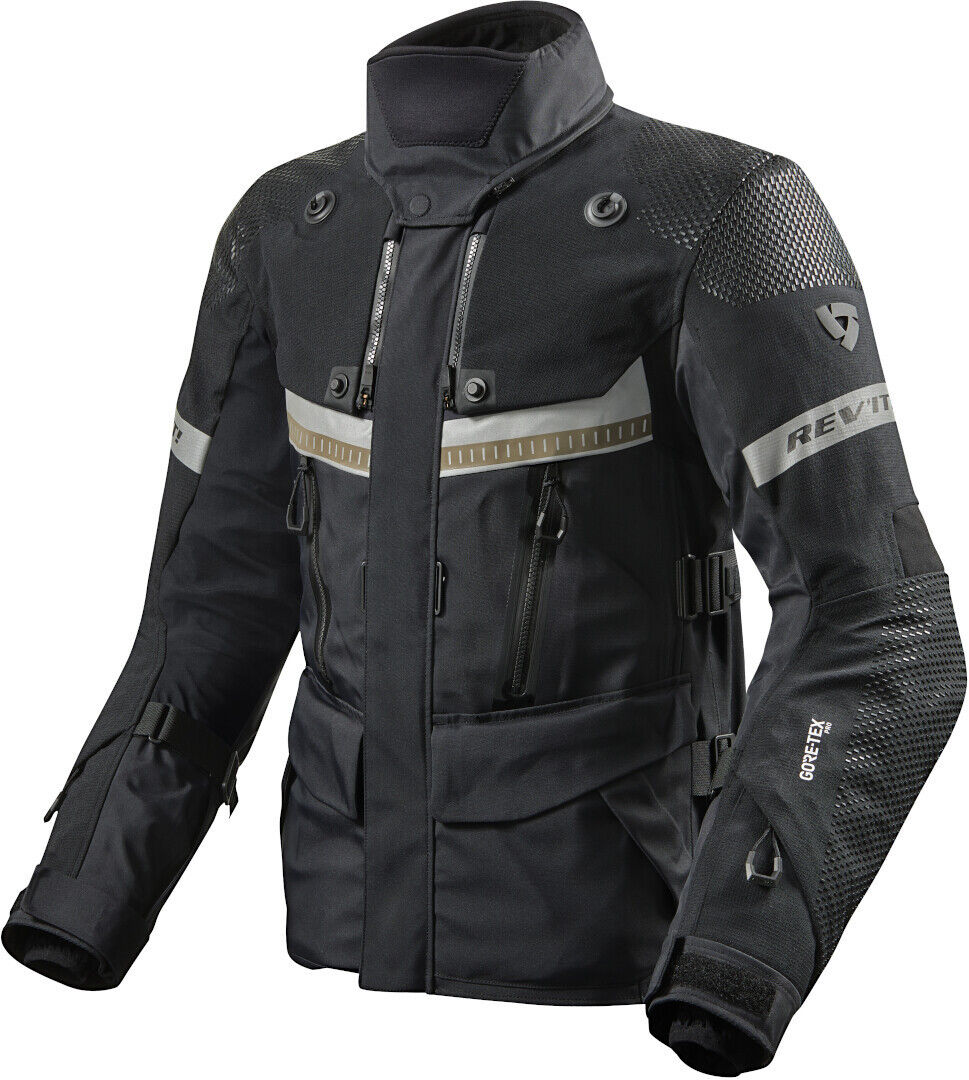 Revit Dominator 3 GTX Motorsykkel tekstil jakke 3XL Svart