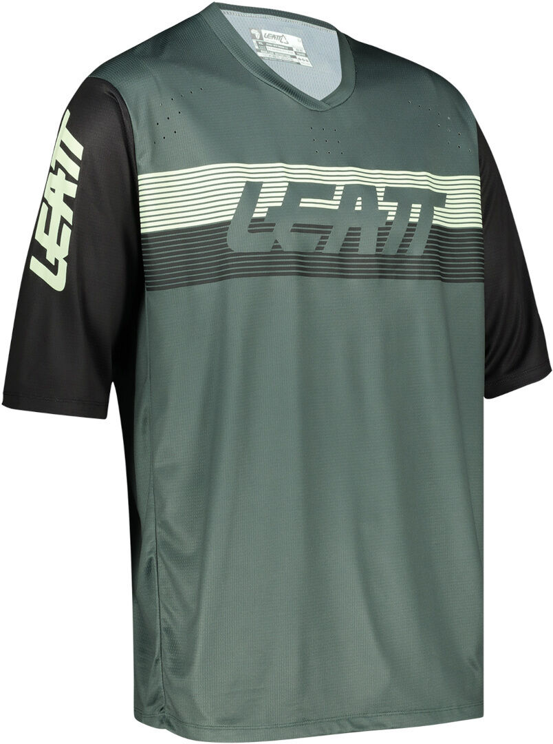 Leatt 3.0 Enduro 3/4 Sykkel Jersey S Svart Grønn