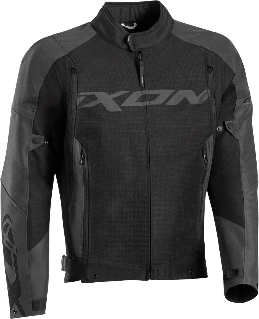 Ixon Specter Motorsykkel tekstil jakke 3XL Svart Grå