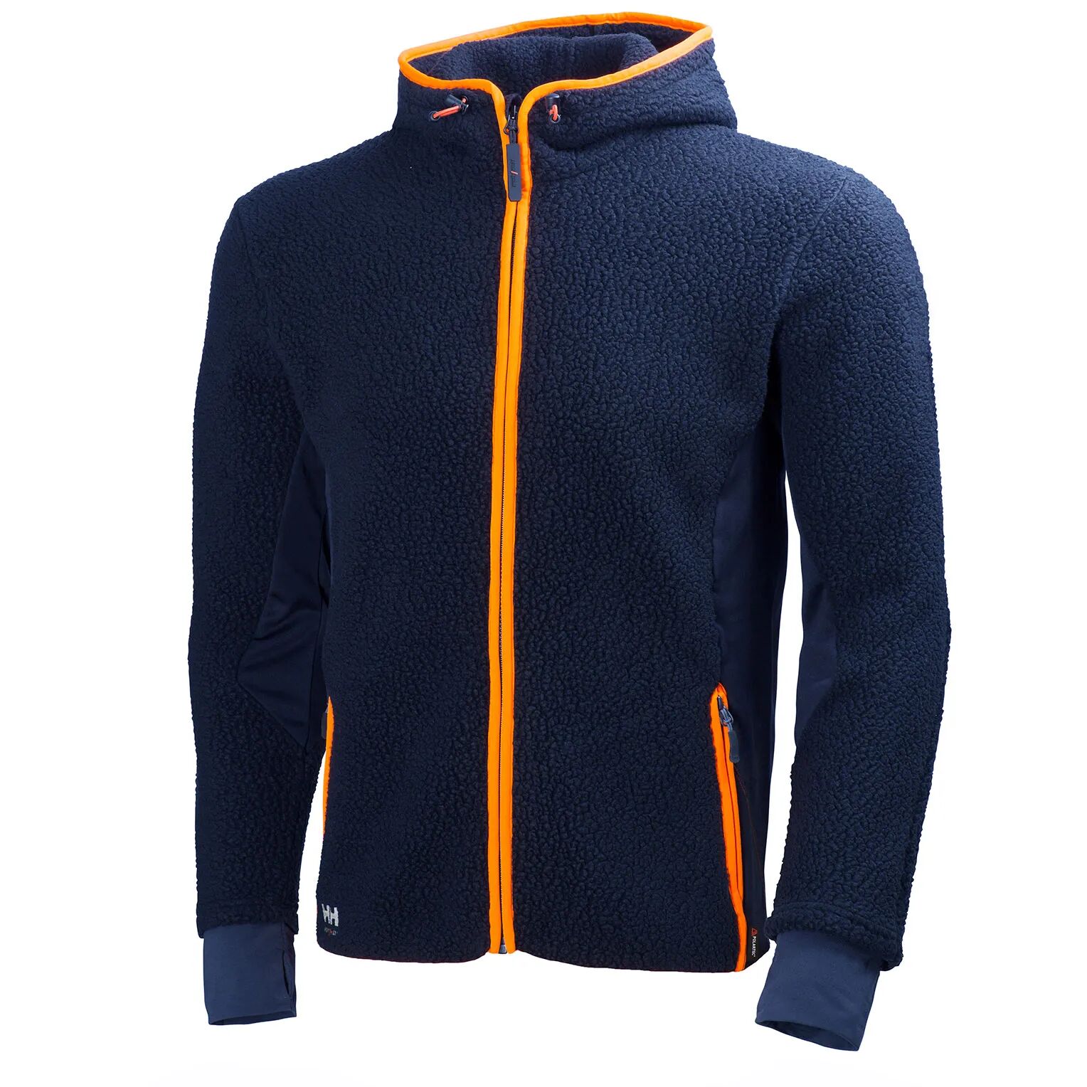 HH Workwear Workwear Helly Hansen Chelsea Evolution Fiberpelsjakke Med Hette Marineblå S