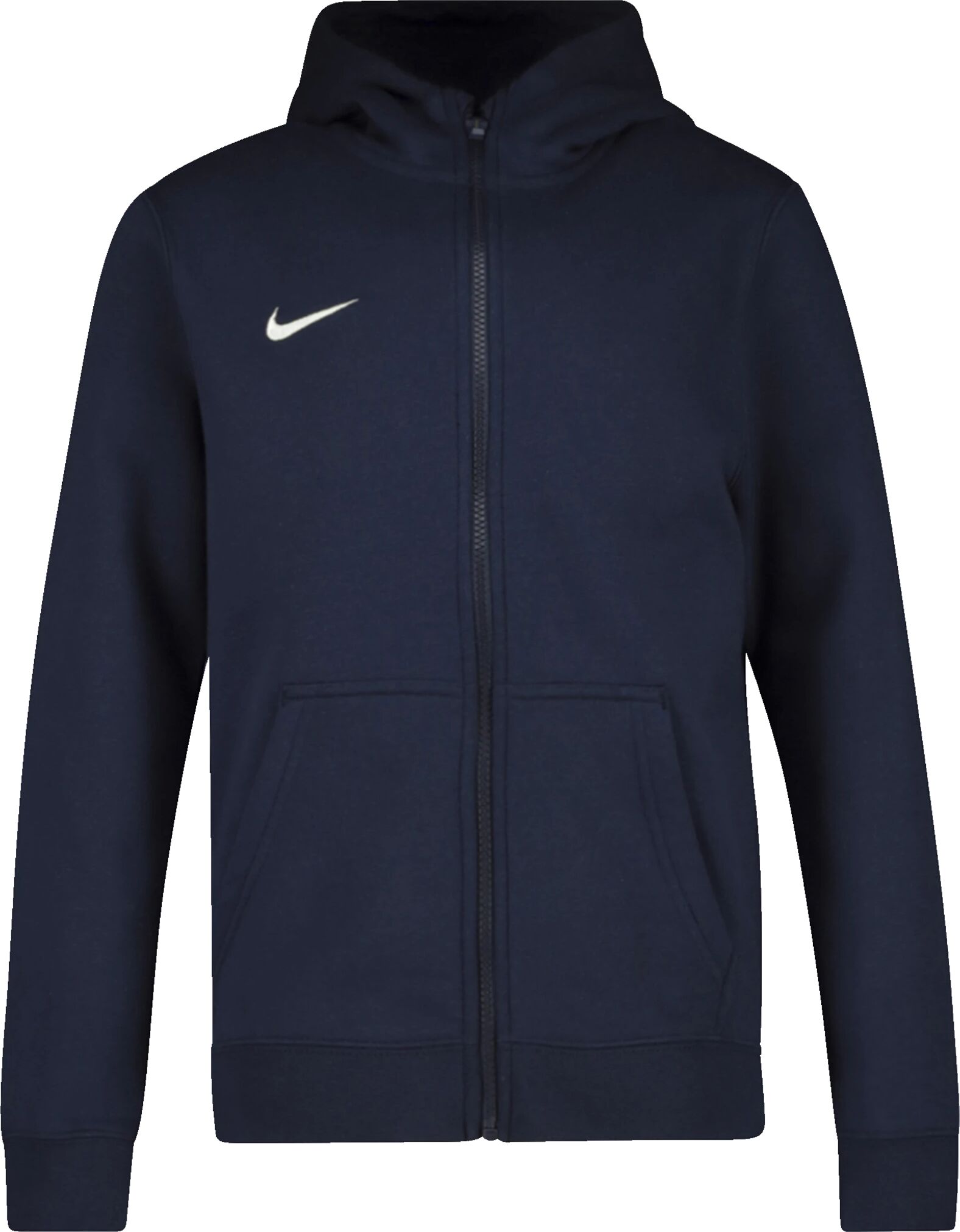 Nike Hoodie Fleece Club 19, hettejakke junior XS OBSIDIAN/OBSIDIAN/WH