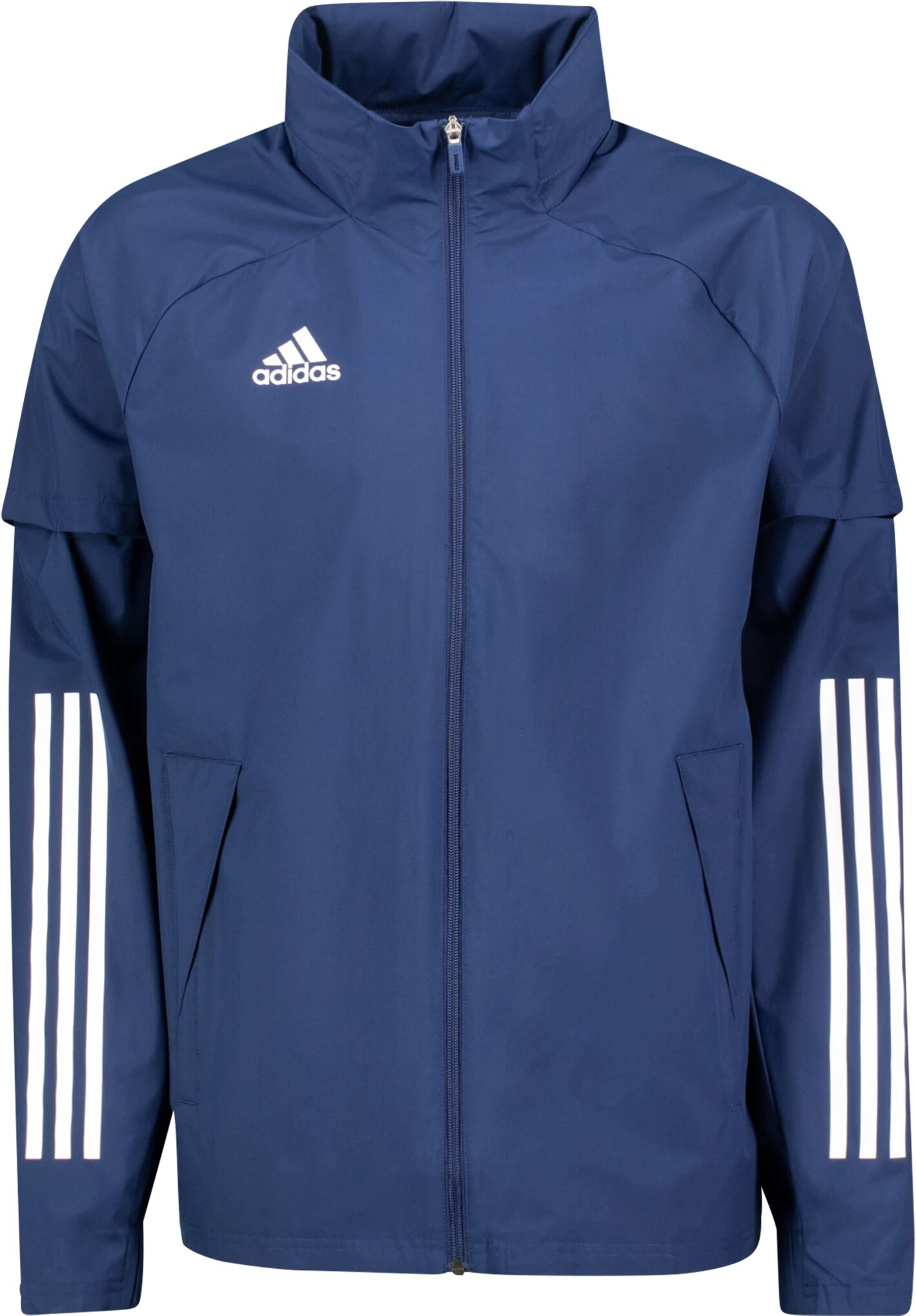 adidas CON20 AW JACKET, allværsjakke senior M NAVBLU/WHITE