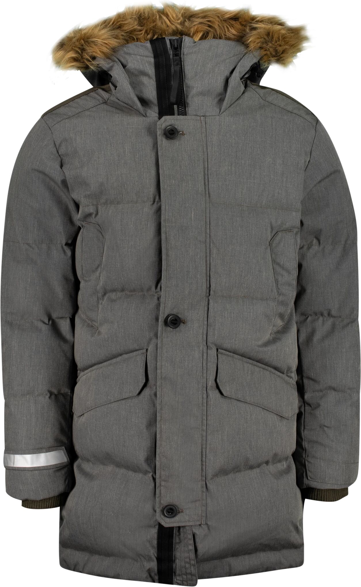 Helly Hansen Barents Parka, vinterparkas herre S 483 Beluga