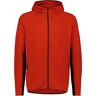 MONS ROYALE APPROACH MERINO GRIDLOCK HOOD RETRO RED XL  - RETRO RED - male