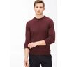 Lacoste Sweter Męski BORDO BORDO Mężczyźni