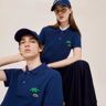 Lacoste Koszulka Polo x Jeremyville Unisex Z Nadrukiem NIEBIESKI NIEBIESKI Unısex